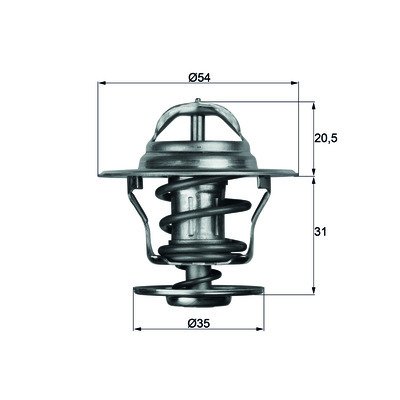 Termostat 87C Vw Unıversal Polo Tx 13 87D