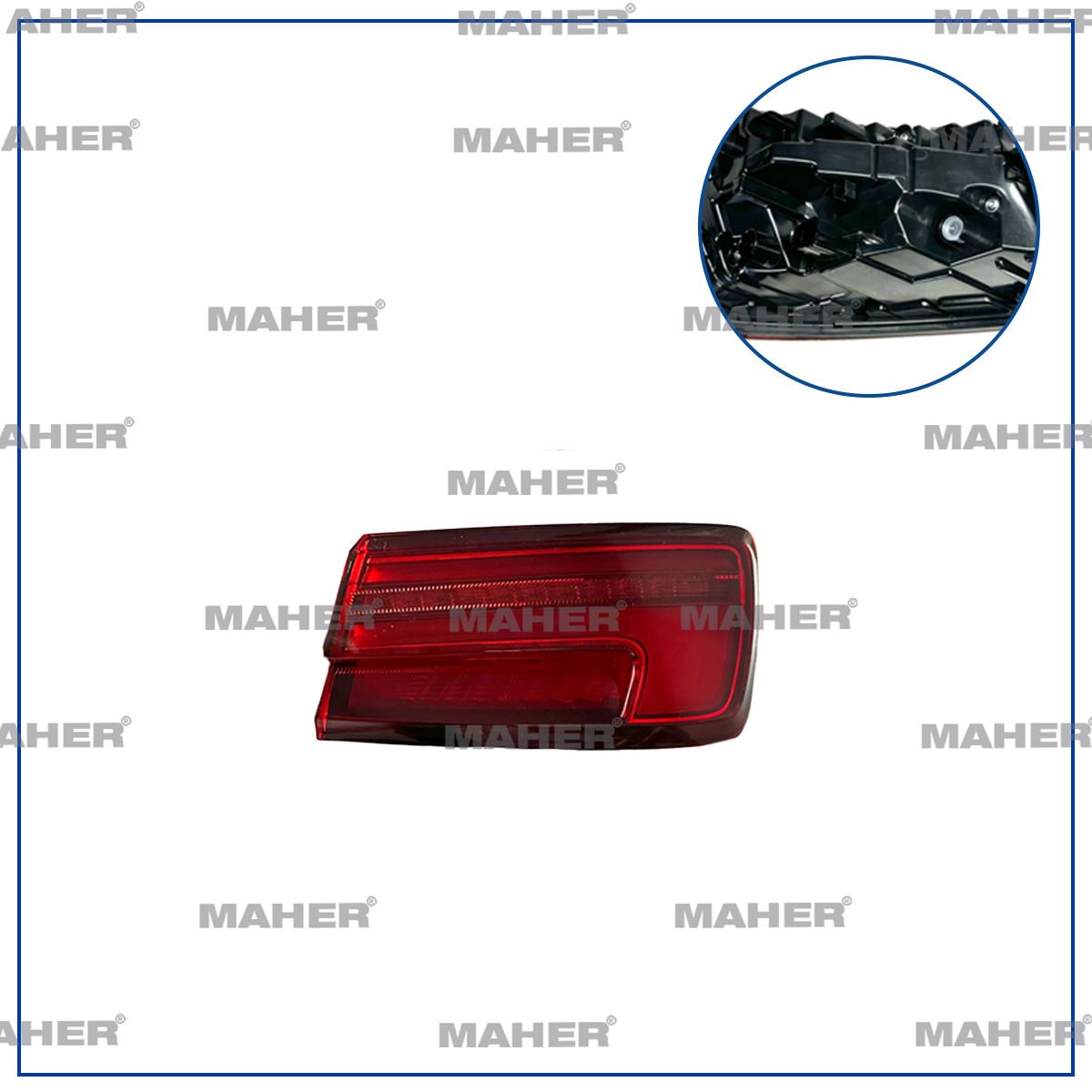 STOP LAMBASI A3 17-20 SEDAN LEDLİ DIŞ SAĞ