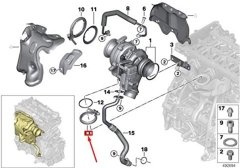 KELEPÇE TURBO B47 BMW 11628519885