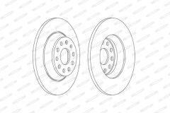 Vw Passat Q3 Fren Diski Arka  3Q0615601 3Q0615601 3Q0615601A