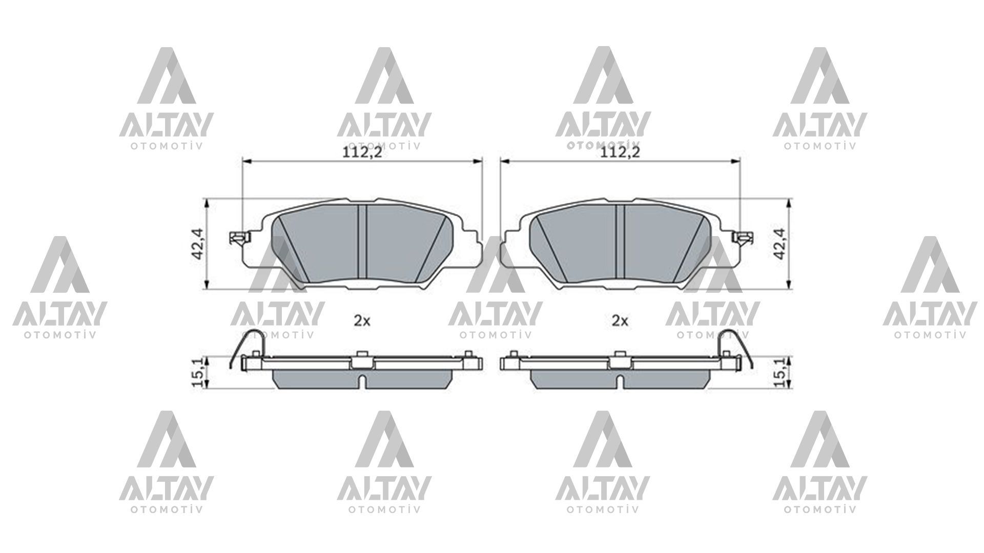 FREN BALATA MAZDA CX-5 11=> ARKArn
