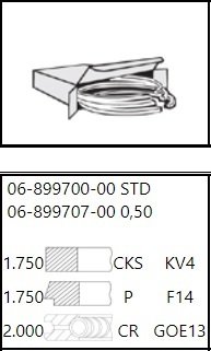 Vw Passat Arteon 2.0 Tdı Cuaa Segman 81.50 Mm 03N198151 03N198151