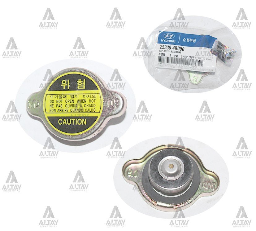 Radyatör Kapağı (0.9 Kg/Cm2 Basınç) Yüksek Tip Genel 253304B000