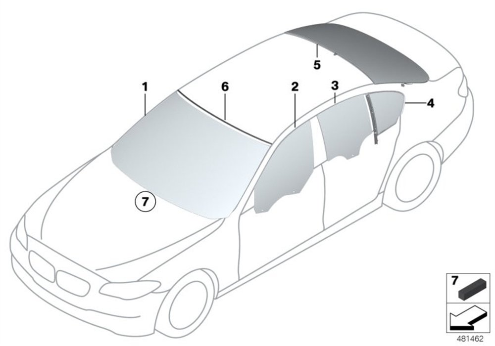 CAM ÖN F10 BMW 51317203145