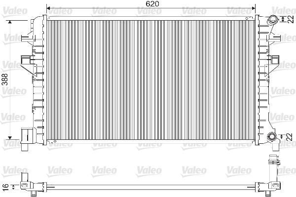 Vw Golfvıı Passat A3 Leon 1.2-1.4Tsı 1.6Tdı Su Radyatörü 5Q0121251Gb 5Q0121251Ej 5Q0121251G