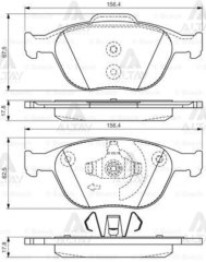 Fren Balata Connect 02=> Ön 1360303