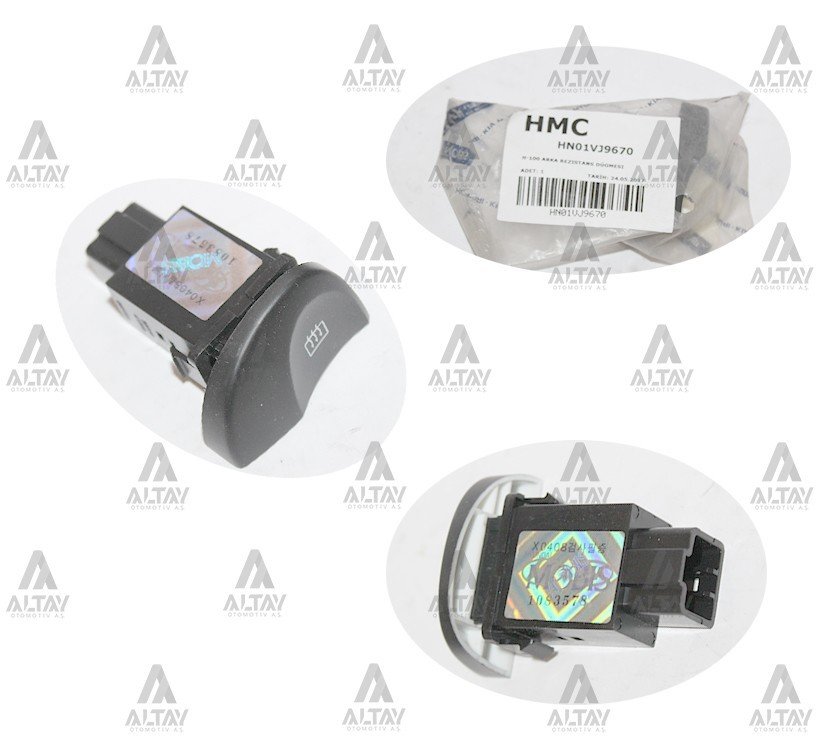 Anahtar Cam Rezistans H-100 Arka