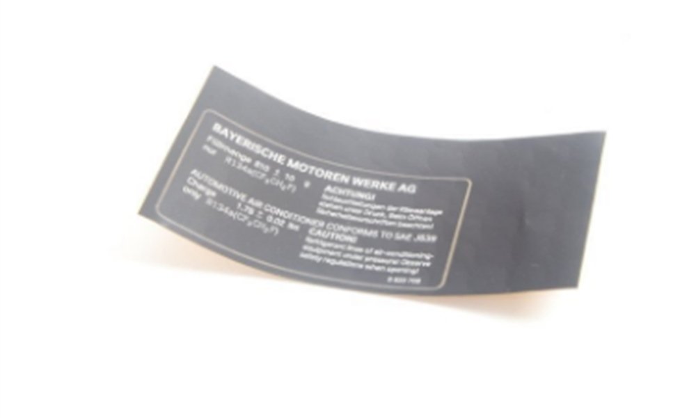 ETİKET KLİMA BMW E60,E61,E63,E64 64506920708
