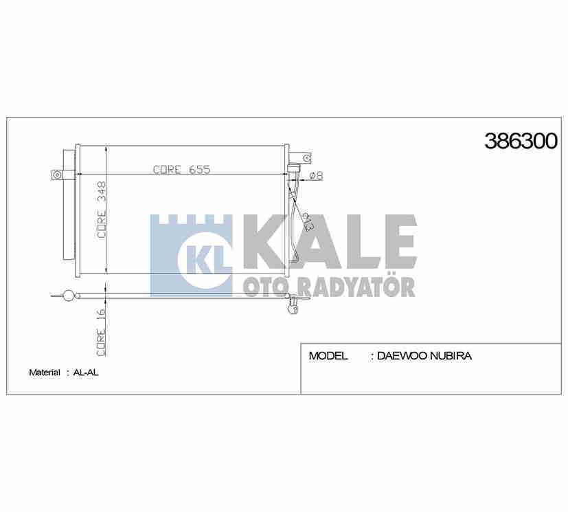 Radyatör Klima Accent 06-11 Era Benzinli 976061
