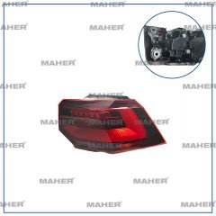 STOP LAMBASI GOLF8 21=> DIŞ SAĞ LED HIGHLINE