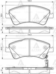 Fren Balata Avensıs 09-13 / Verso 10-13 Ön 446502280
