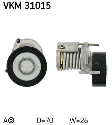 VW POLO 1,4 ŞARJ RULMANI 030145299C