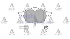 FREN BALATA PASSAT  97-05 / A4 99-05 / A6 98-05 1.8T-1.9 KULAKLI FİŞLİ ÖN