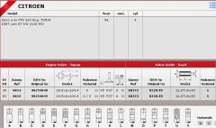 SİBOP TAKIMI 0814 0815 IN 8 E8 SAXO 1.6İ VTS 16V