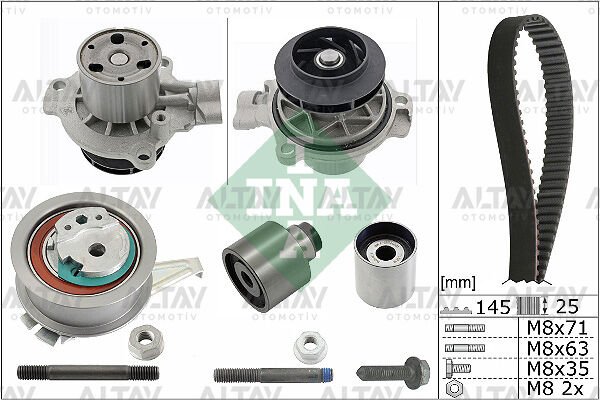 TRIGER SETI + DEVIRDAIM CRAFTER / POLO / TRANSPORTER T6 15=> CXEB-CXEC-CXFA-CXGA-CXGB-CXHA-DAVA-DAWA-DAUA-DAUB-DGTC-DGTD 1.6-2.0 TDI