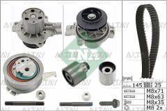 TRIGER SETI + DEVIRDAIM CRAFTER / POLO / TRANSPORTER T6 15=> CXEB-CXEC-CXFA-CXGA-CXGB-CXHA-DAVA-DAWA-DAUA-DAUB-DGTC-DGTD 1.6-2.0 TDI