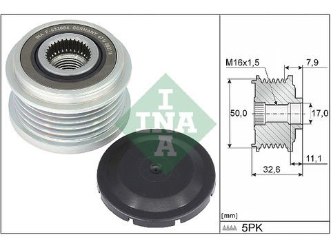 M.BENZ W177-C118 M282 ALTERNATÖR KASNAĞI A2821507100