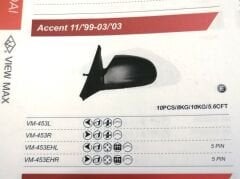 AYNA SOL VM453EHL ACCENT (99 02) ELEKTRİKLİ