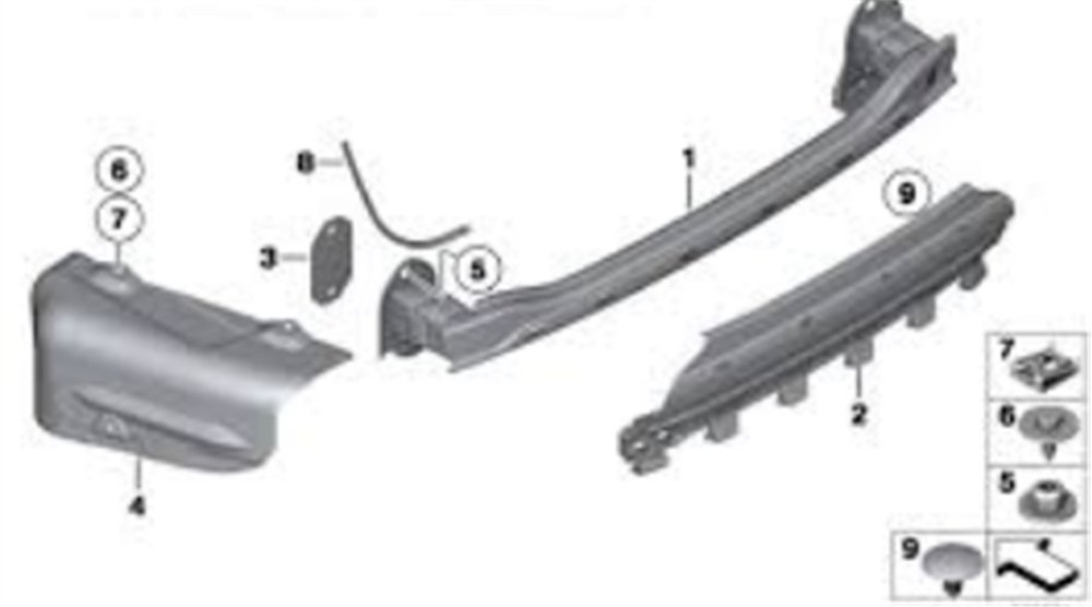 ISI SACI ARKA F10/L BMW 51487207269