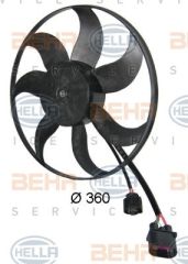 Vw Gf5-Cd3 Büyük Sol Fan Motoru 1K0959455Ea