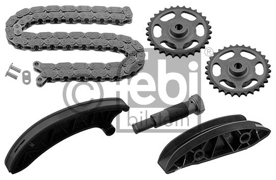 Eksantrik Gergi Seti Zincir+2xKızak+Gerici 2xEks.Dişli Kilitsiz  2012- - A6510500011