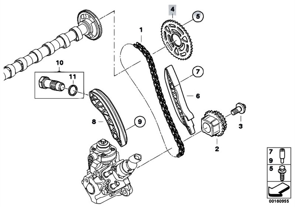 EKSANTİRK DİŞLİSİ N57 BMW 11318509927