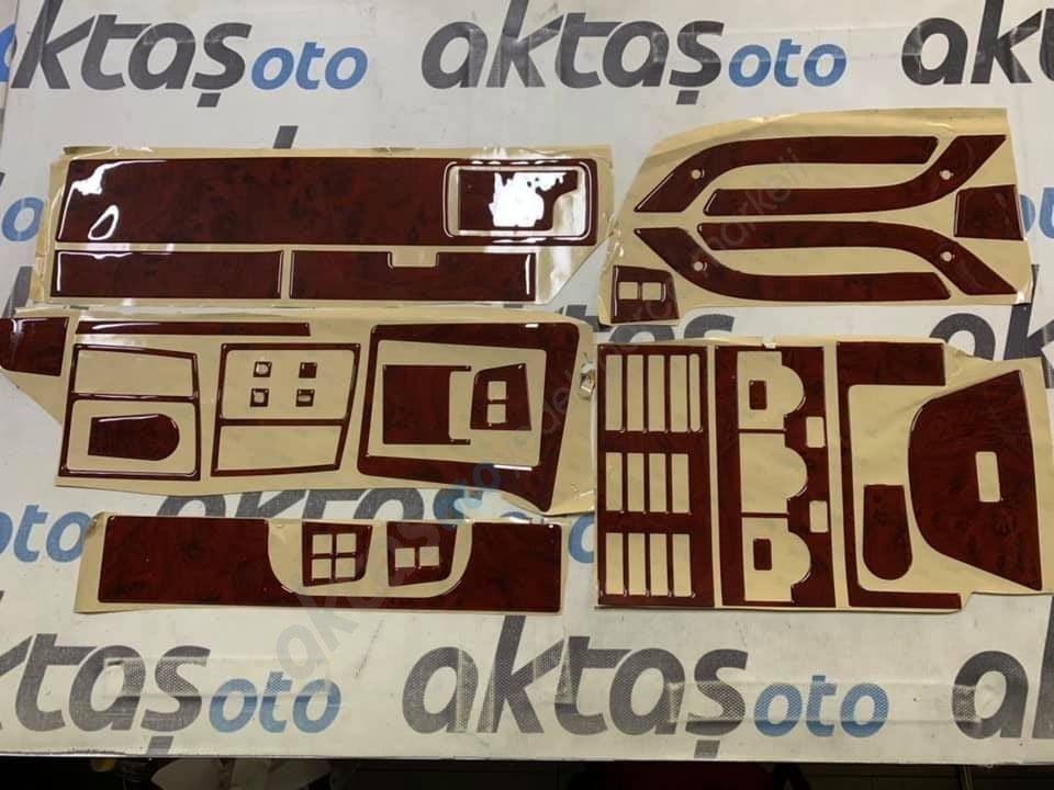 Torpido Kaplaması Tempra Tipo Maun Ahşap Renk