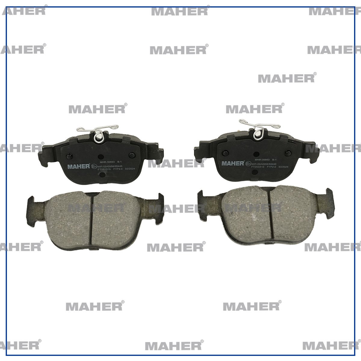 FREN BALATA GOLF8 / CADDY / A3 / LEON / OCTAVIA 20=> ARKA