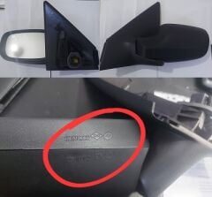 AYNA SAĞ 7701054688 MEGANE II (03 ) ELEKTRİKLİ ISITMALI SENSÖRLÜ
