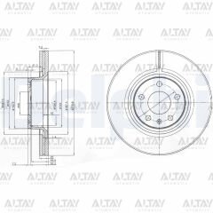 FREN DISKI A6 05-11 ON 314MM (SET)