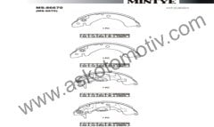 Arka Fren Balata (Pabuc) - Lancer 88-91 Ms86670