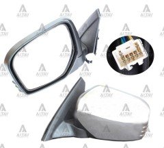 Ayna Dış Dikiz L-200 06-14 Elektrikli Isıtmalı Otomatik Katlanır Krom Sol MN167429T