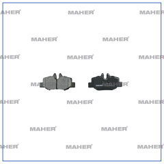 FREN BALATA MERCEDES VITO 03-14 W639 / VIANO 03-14 W639 ARKA FİŞLİ