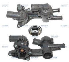 Termostat Komple Golf / A3 / Jetta / Passat 07-14 Caxa 1.4 Tsı 03C121111T