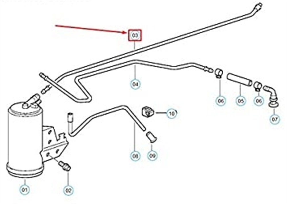 KATALİZATÖR HORTUM BMW 16132228052