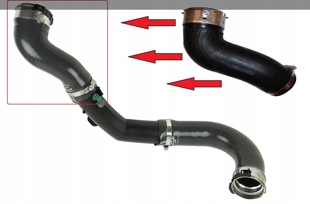 TURBO HORTUMU PLASTİK BORU HARİÇ MASTER III MOVANO B 2.3 CDTI FWD  M9T 702 - M9T 708 1302315GM 95519367GM 955242091446300Q2M 144600588R 144609413R
