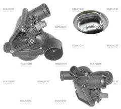 Termostat Komple Touareg / Q7 03-07 Porsche  V6 3.2 022121111G