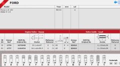 SİBOP TAKIMI 1776 1777 IN 8 E8 FOCUS (98 00) 1.6 16V
