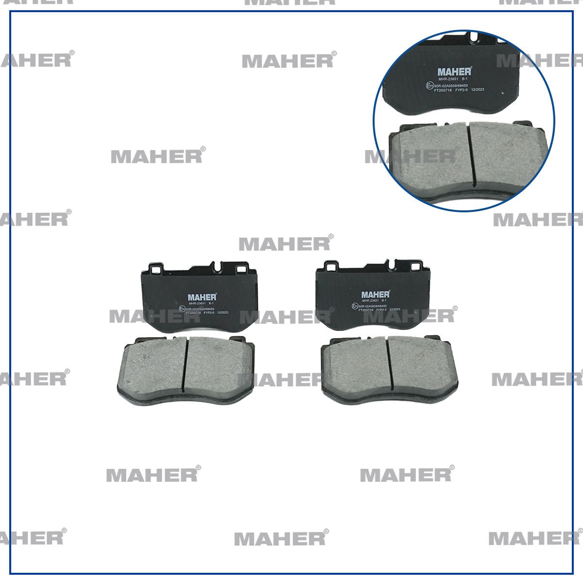 FREN BALATA MERCEDES 14=> W205 C SERİ ÖN 127,7mm