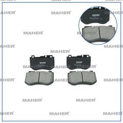 FREN BALATA MERCEDES 14=> W205 C SERİ ÖN 127,7mm