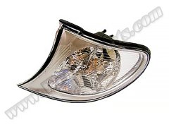 Sinyal E46 Sol; (Beyaz) Gümüş Çerçeveli [Sedan] 2002-05 - 63137165853