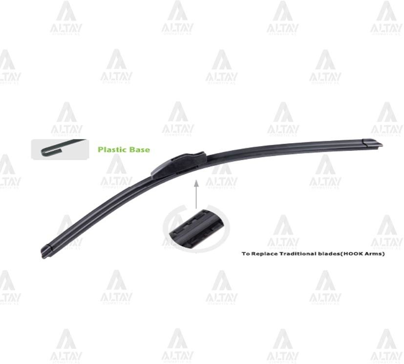 Silecek Süpürgesi Muz Tip Retrofıt Üniversal 16'' (400Mm)