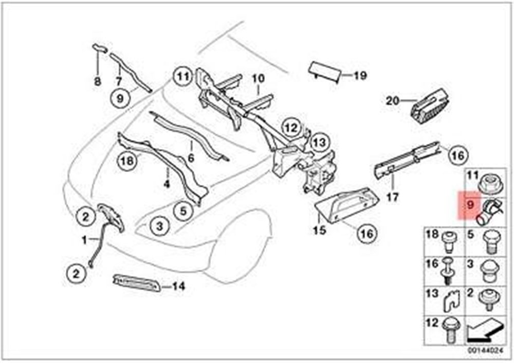 TUTUCU BMW 51717019001
