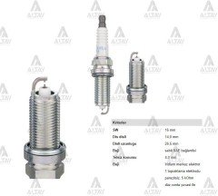 Ateşleme Bujisi İridyum Lancer 08-11 1.6 /  Asx 11-12 1.6 / Cıtroen C4 4A92