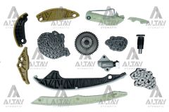 EKSANTRİK ZİNCİR SETİ PASSAT / A3 / A4 / A6 08-15 BZB-CABA-CABB-CDAA-CDHA-CDHB-CCZA-CDAB  1.8-2.0 TFSI 06K109158AA