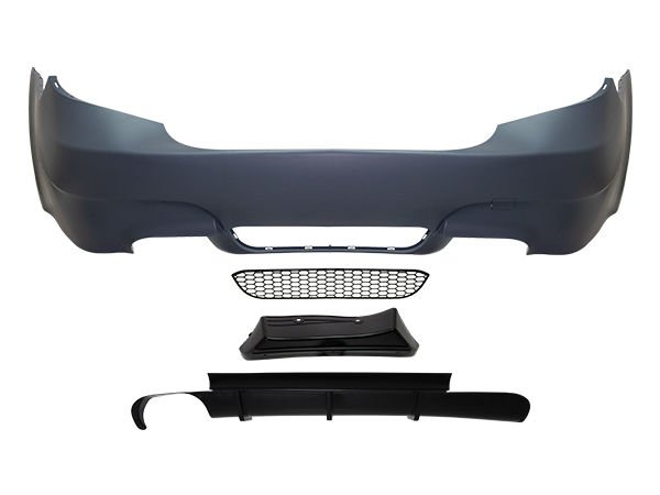 Komple Tampon E60+LCI Arka; PDC Delikleri Açılabilir, 2B2-Çıkış -///M5- 2003-09