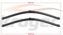 Arac Bazlı Sılecek Setı 600-480Mm Vw Jetta (1K2) / Skoda Octavıa (1Z3) / Audı A3 Sportback (8Pa) 8P1955426A 1K1955426 8P1955425A 1Z1955425A