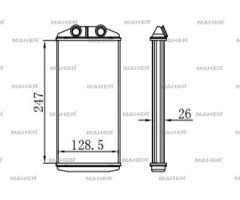RADYATÖR KALORİFER C-ELYSEE 12=> / P301 12=> BRAZING