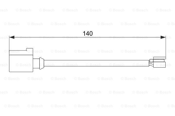 VW Q7 TAUOREG ARKA BALATA FİŞİ 7P0907637C