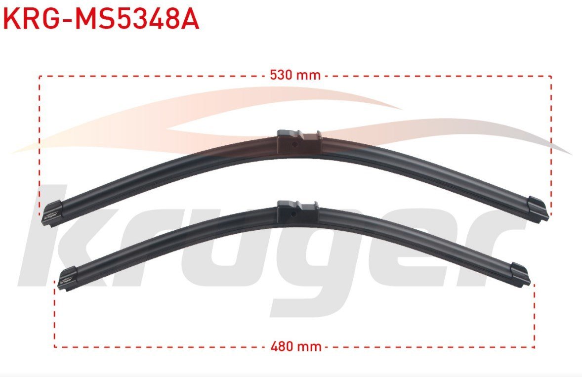 Arac Bazlı Sılecek Setı 530-480Mm Vw Golf Iv / Polo (9N) / Mazda 3 (Bk) 6Q1955425 6Q1955425A